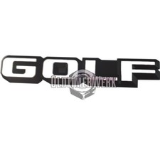 Schriftzug, Emblem "Golf" in
