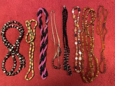 Modeschmuck - 8 Ketten -