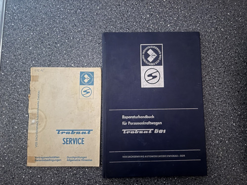 Trabant 601 reparaturhandbuch - trabant,