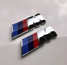 2 Stk. M Embleme Logo