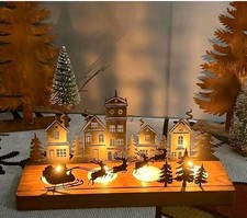 Adventskranz Teelichthalter