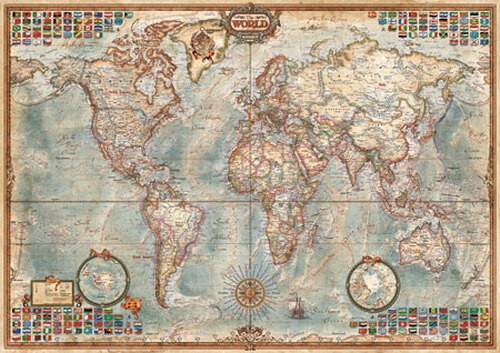 Puzzle antike - puzzle, (1500
