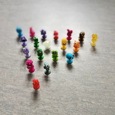 Lidl Stikeez aus den tiefen des Ozeans 19 verschiedene Figuren sehr gut erhalten