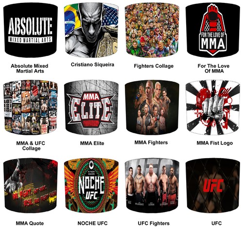 Ufc mma kämpfen lampenschirme - mma,