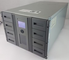 HP 634035001 MSL8096 8U Tape Library storageworks 96 slots 1xLTO-6HH Tape Drive