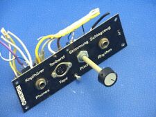 Anschlussblende aus Wersi Helios Orgel S