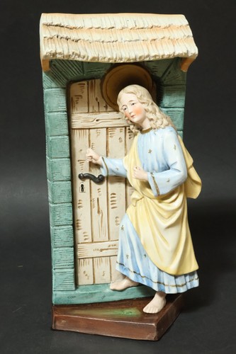 Alte heiligenfigur jesus kind - alte,
