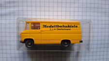 1/87 WIKING Werbemodell Mercedes-Benz Kastenwagen MB L 408 "Modellbahnkiste 5 x