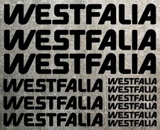 WESTFALIA aufkleber sticker