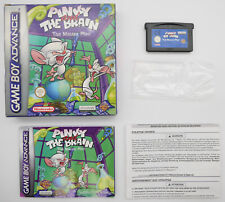 Pinky and The Brain | Nintendo GameBoy Advance GBA | komplett OVP CIB boxed