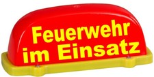 Dachschild Feuerwehr im