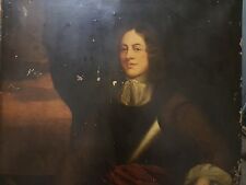 GROSSES GEMÄLDE ÖL AUF LEINWAND 18. JAHRHUNDERT - SELTEN