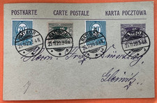 OBSL, 1920, Ganzsache, P 4 ZF