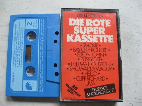 Kassette tape die rote - tape,