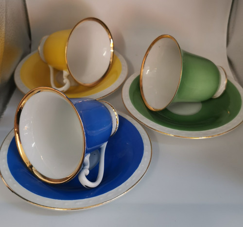 Sammel tasse mit untertasse - sammel-tasse,