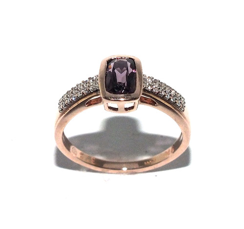 Damen 9ct roségold ring set - 9ct,
