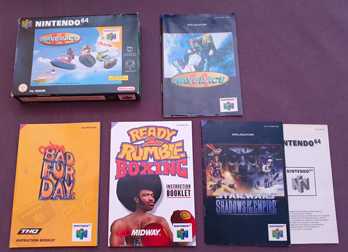 Nintendo n64 nur ovp - 64, und