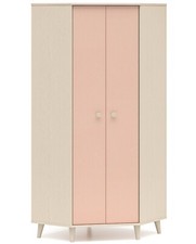 Eckkleiderschrank MEVEL 01 Kleiderschrank Ecklösung Raumwunder