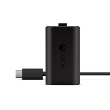 Microsoft Xbox Play & Charge Kit Ladegerät - Schwarz