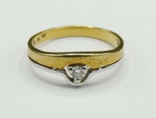 Bi Color Ring Weißgold GG