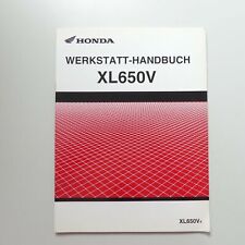 Honda XL 650 V Zusatz zum Werkstatthandbuch Reparaturanleitung Handbuch A9554