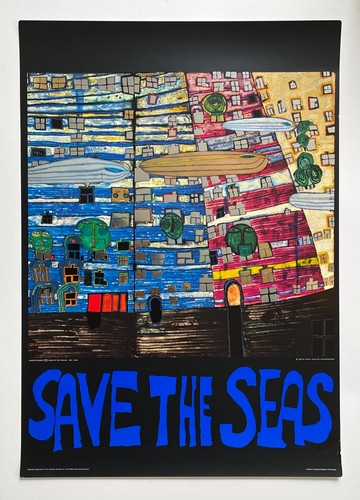 Hundertwasser save the - save, seas