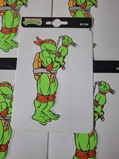 10 Aufkleber Teenage Mutant Hero Turtles 1991 Sammlung   Konvolut (12)