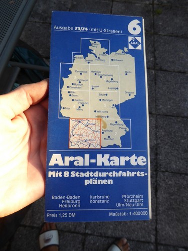 Alte straßenkarte landkarte - alte,