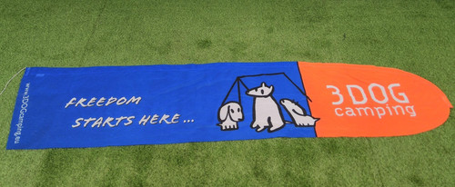 3dog beachflag für - 3dog, m