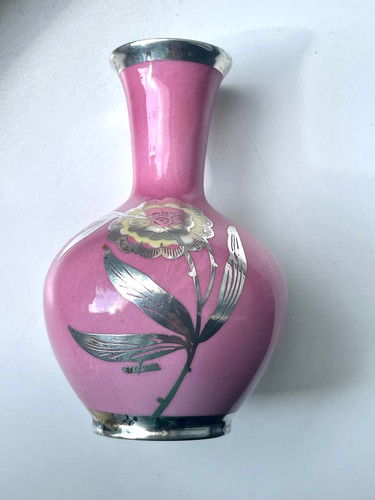 Seltene vase silberauflage - seltene,