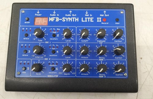 Mfb synth lite - synth, ii