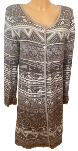 Deerberg strickjacke lang - strickjacke,