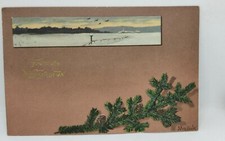 E804/ antike Glückwunschkarte