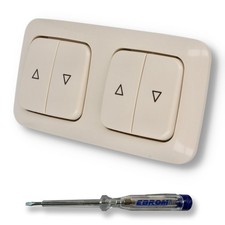 BUSCH JÄGER 2x Jalousietaster