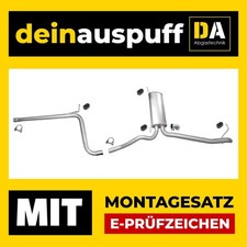 Auspuffanlage für Skoda Octavia 1.6 TDI Auspuff E501