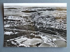 Günzburg Luftaufnahme mit Donau Sportgelände Waldbad 60er J b Burgau Ichenhausen