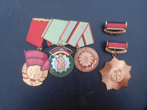 Ddr nva ordenspange 3er spange - ddr,