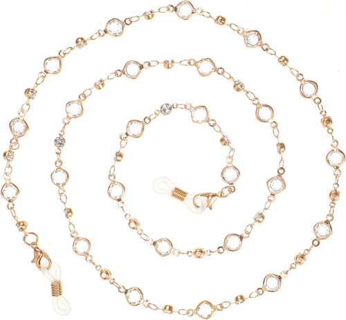 Gold brillen kette - gold,