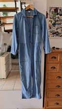 & Denim Jumpsuit Overall Blau