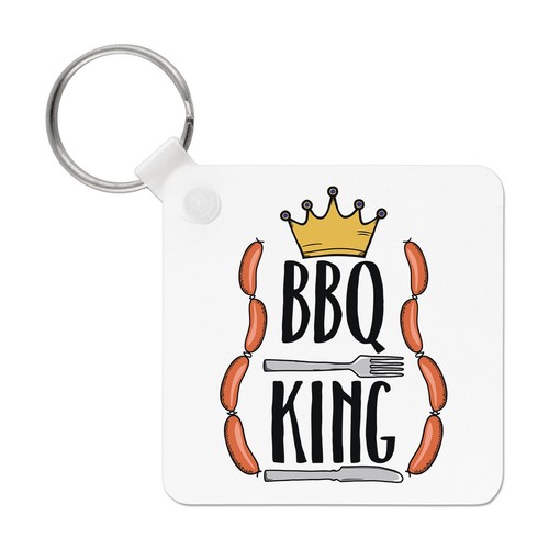 Bbq king schlüsselanhänger - bbq,