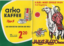 Karl May Spiele Bad Segeberg, Hadschi Halef Omar, Programm 1959