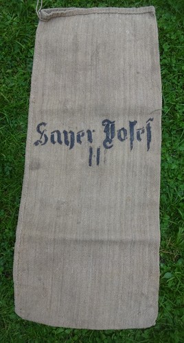 Alter sack leinensack mehlsack - sack,
