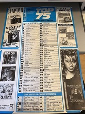 Modern Talking / Cosa Rosa / Alice Cooper Chart-Plakat 40x60 cm Musikmarkt 1986