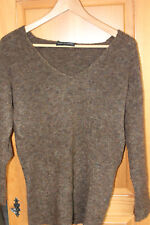 Peter O. Mahler Pullover mit V-Ausschnitt in braun, Größe M, wie neu