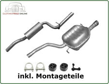 Auspuff SET für VW Passat 3C2 3C5 1.4 TSI 1.6 102/122PS Mitteltopf + Endtopf
