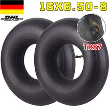 2 X REIFEN SCHLAUCH 16X6.50-8