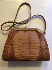 Kroko Handtasche Vintage