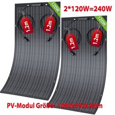 240W FLEXIBEL SOLARPANEL |