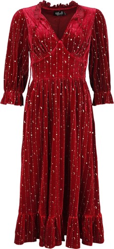 Hell bunny langes kleid damen - langes,