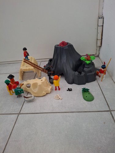 Playmobil vulkan und - vulkan,